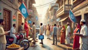 door to door campaigns by political leaders